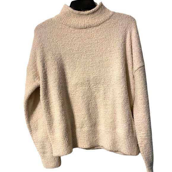Sincerly Jules Sweaters - NWOT Sincerly Jules Sweater Womens Large Beige Mock Neck